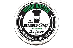 The Bearded Chef Wood Butter - 2 fl oz - Cutting Boards - Butcher Blocks