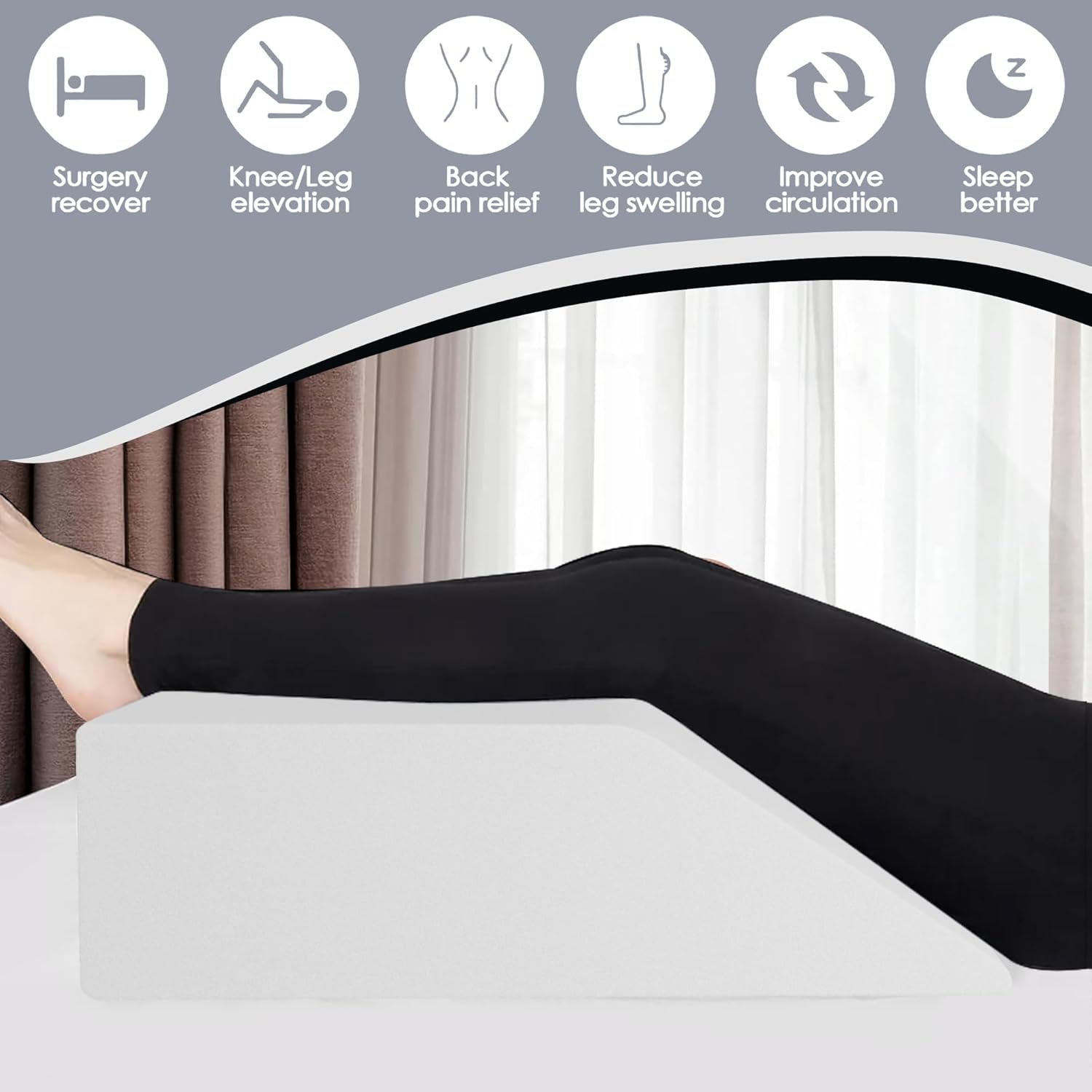 お支払い専用です。 Treaton 21インチ マットレスシステム レッグピロー 高密度レッグ