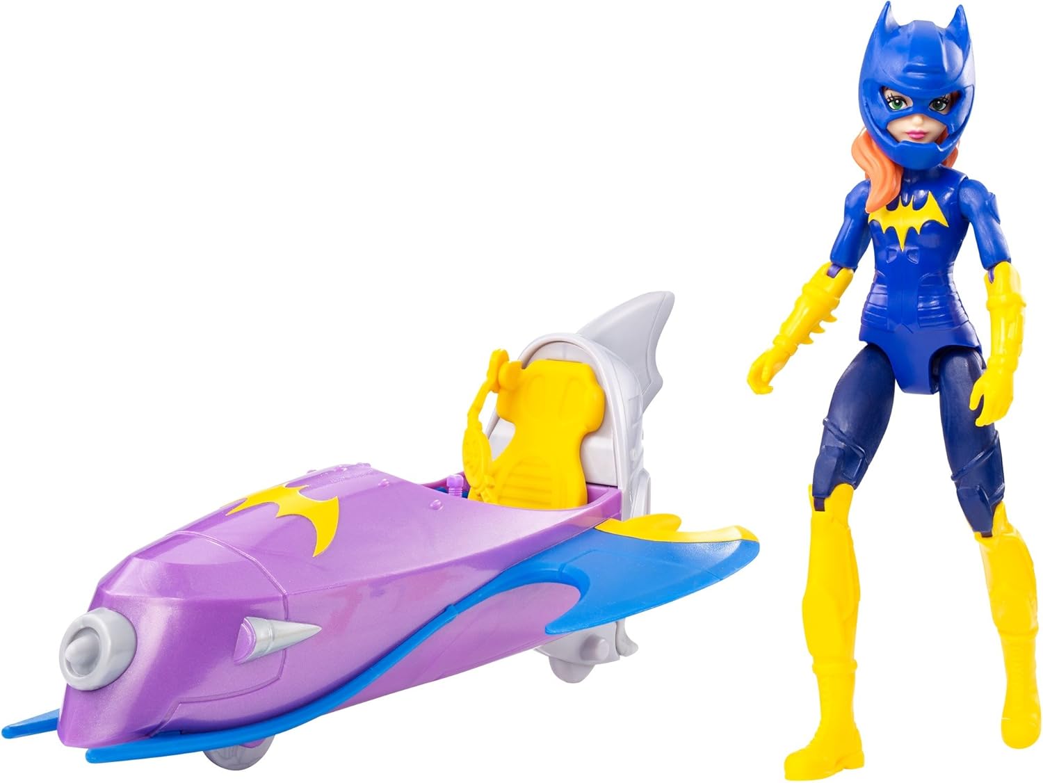 DC Super Hero Girls Batgirl Action Figure with Batjet Vehicle