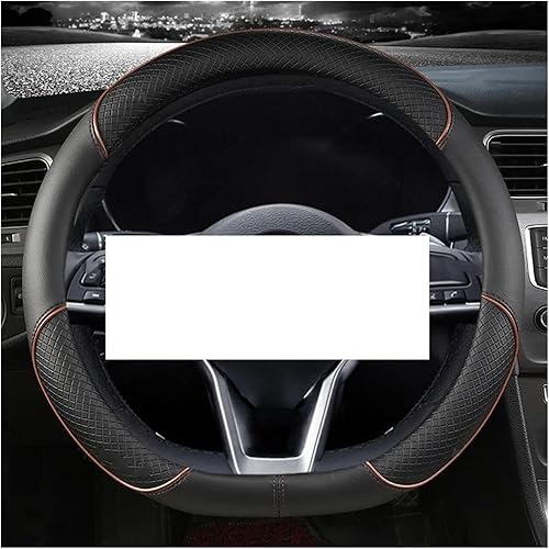 Miniatura 9 de Funda de cuero sintético para volante de automóvil tipo D para Nissan para X-Trail para Qashqai para Rogue para Sport para Rogue 2017 2018 2019 2020