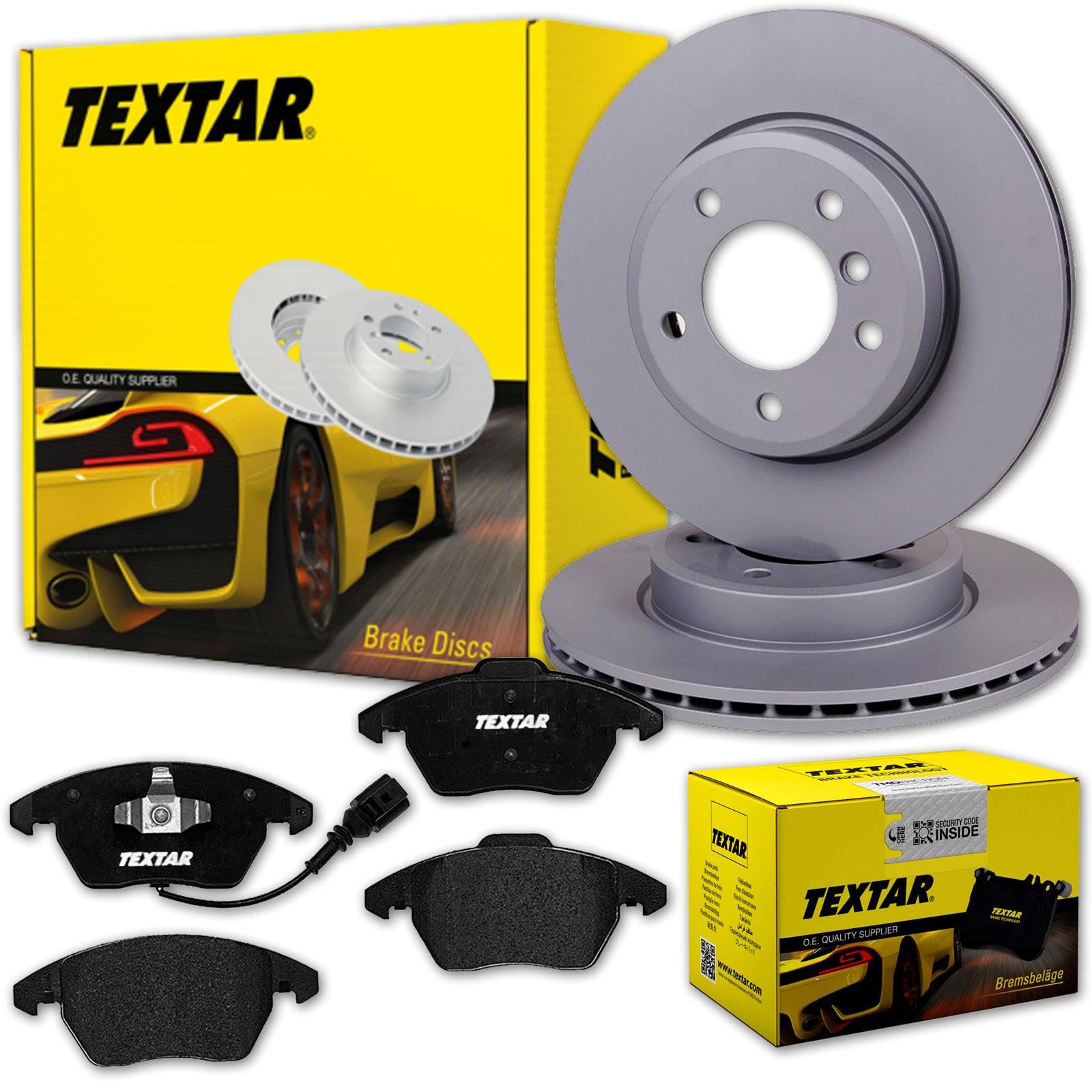 Textar Bremsscheiben 288mm + Beläge vorne