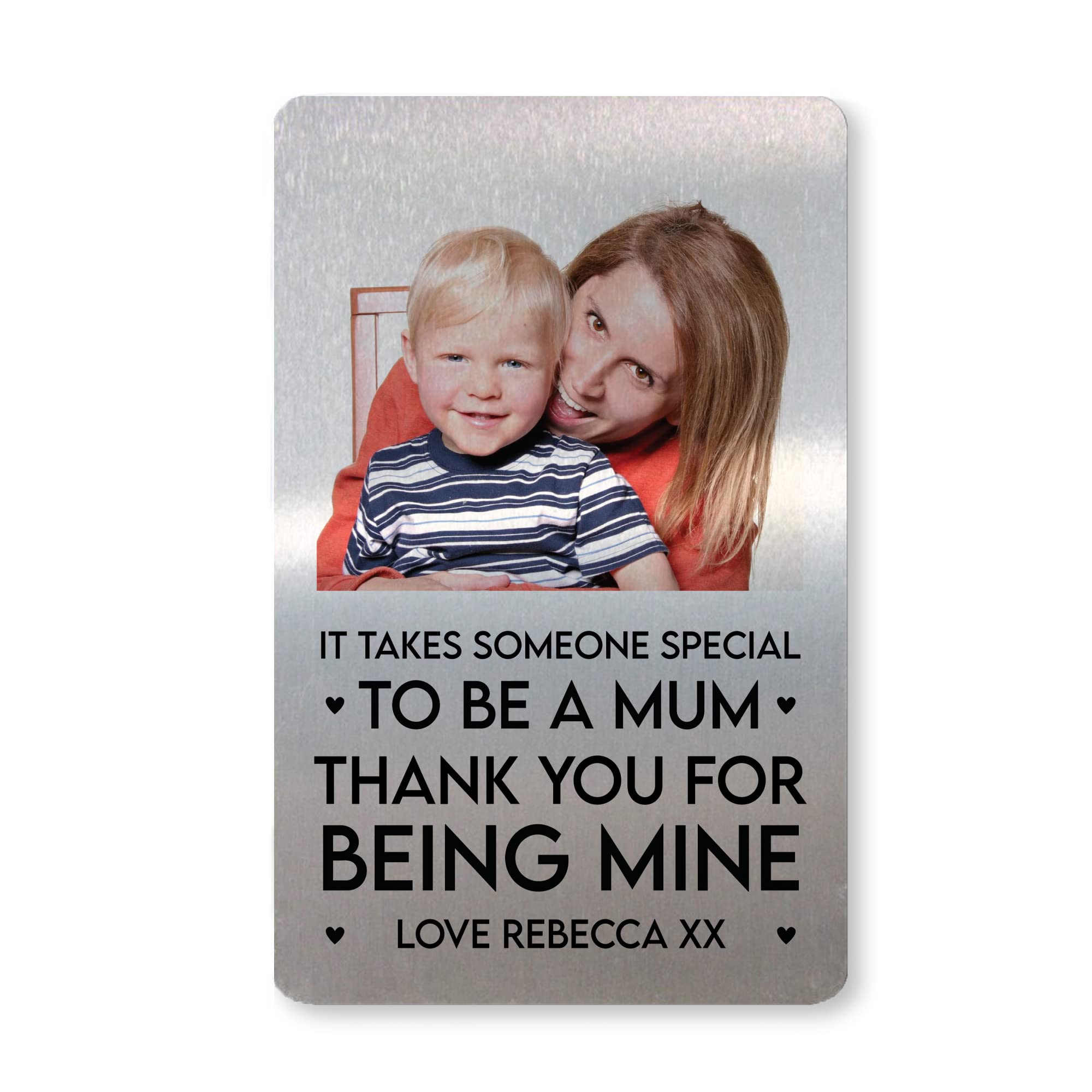 Mum Gift PERSONALISED Photo Wallet Card Gift For Mum Mothers Day Birthday