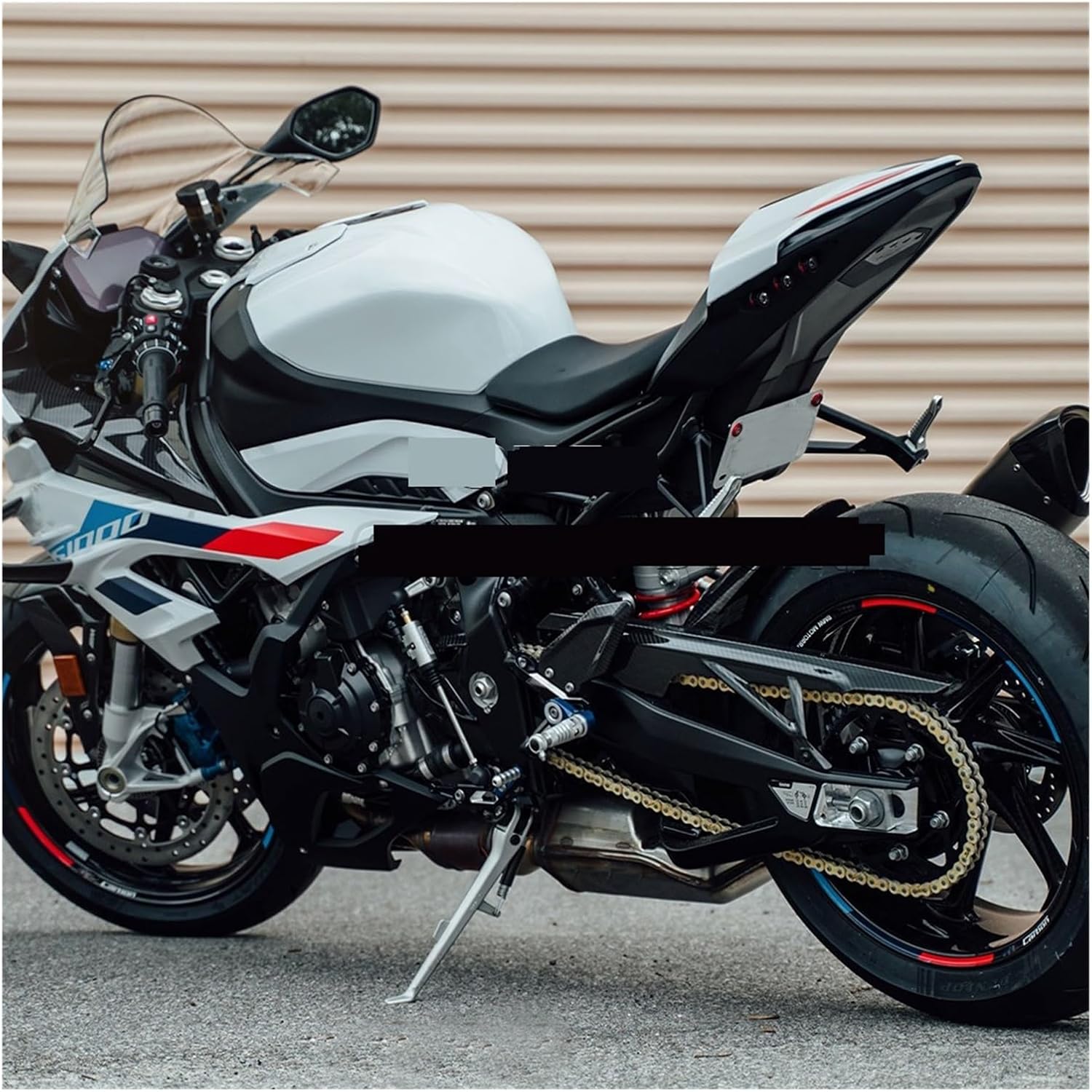 License Plate Holder LOW-MOUNT FENDER ELIMINATOR BRACKET Compatible With S1000RR 2019-2024(Bracket and plug)
