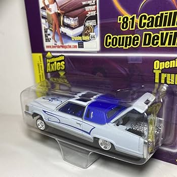 希少⬜︎レベル ローライダー 81キャデラック クーペ デビル ミニカー 1/64