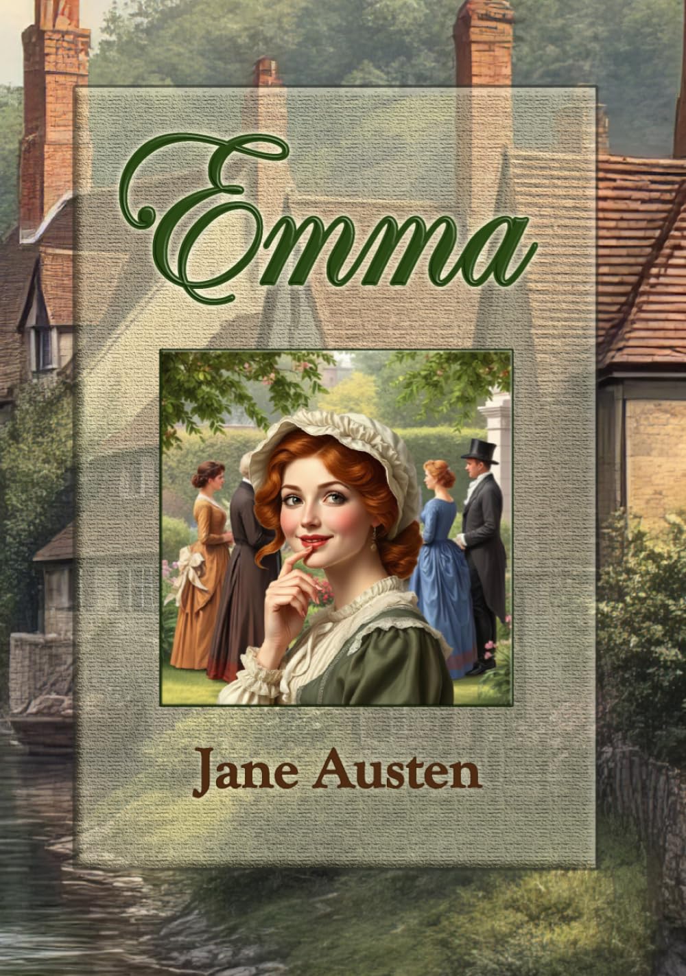 Emma: The Classic Historical Romance. Large Print Edition