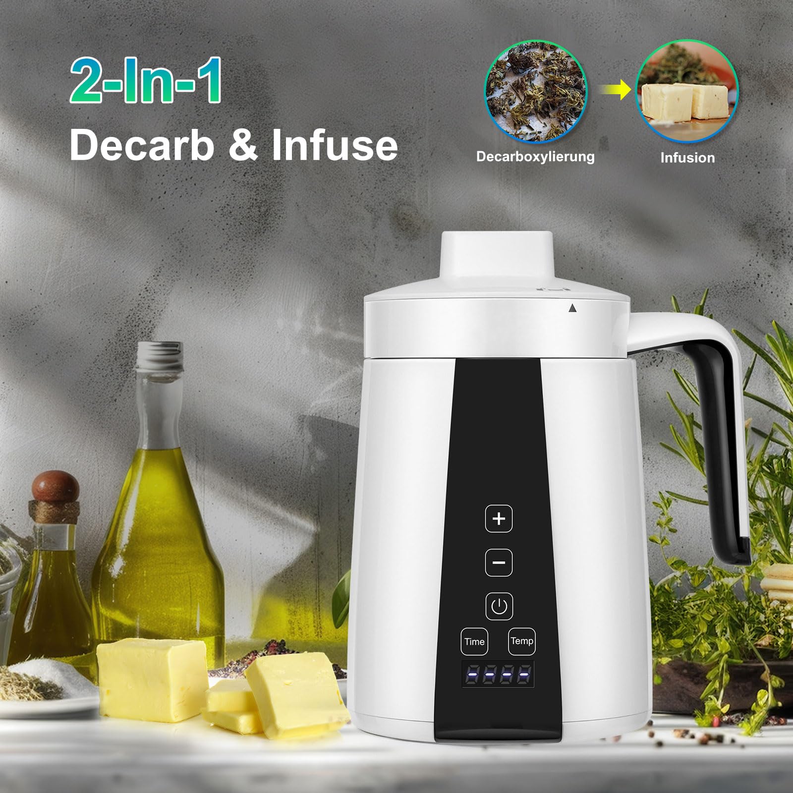 Decarboxylator & Infuser Machine | Butter Maker Infuser & Herbal oil Infusion Machine Tinctures Maker Herb Decarboxylator And Infuser New | Decarb and Infuser