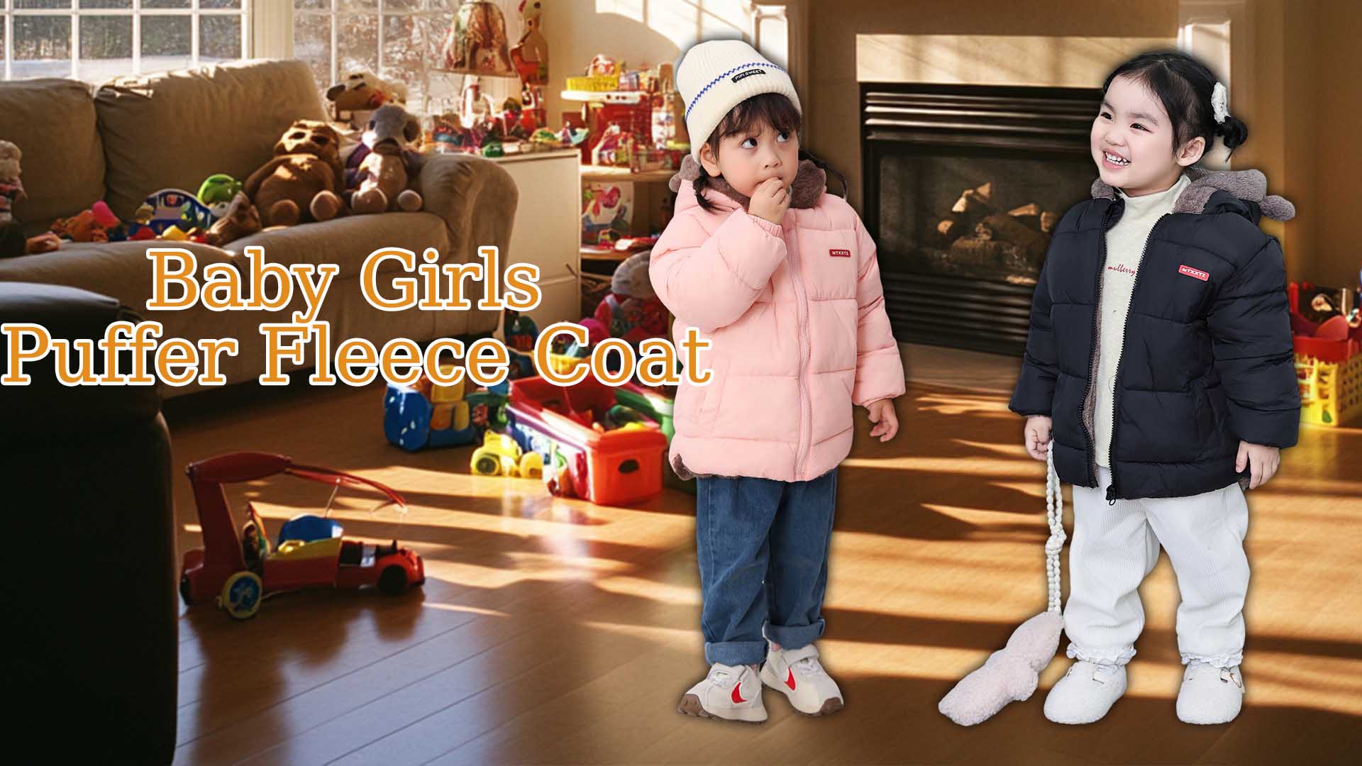 Amazon.com: MTXXTZ Toddler Winter Puffer Coat Fleece Padded