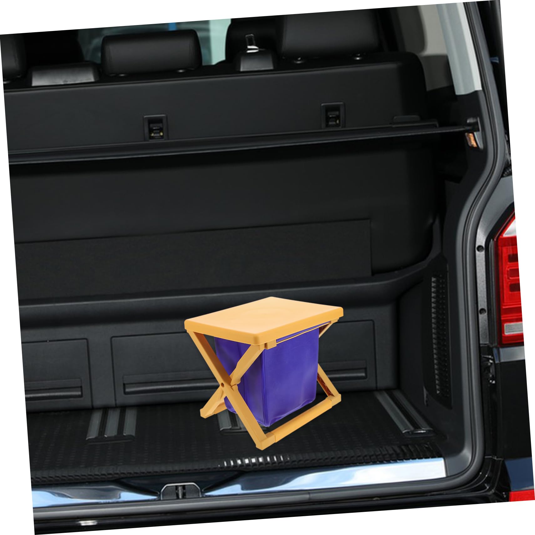 Yardwe Orinal de Viaje Portátil Plegable para Inodoro de Camping y Asiento de Inodoro con Higiénica para Senderismo