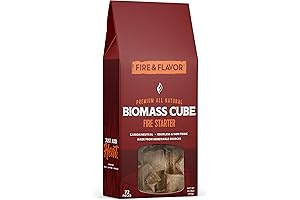 Proven Performance: Fire & Flavor's All-Natural Fire Starter Cubes