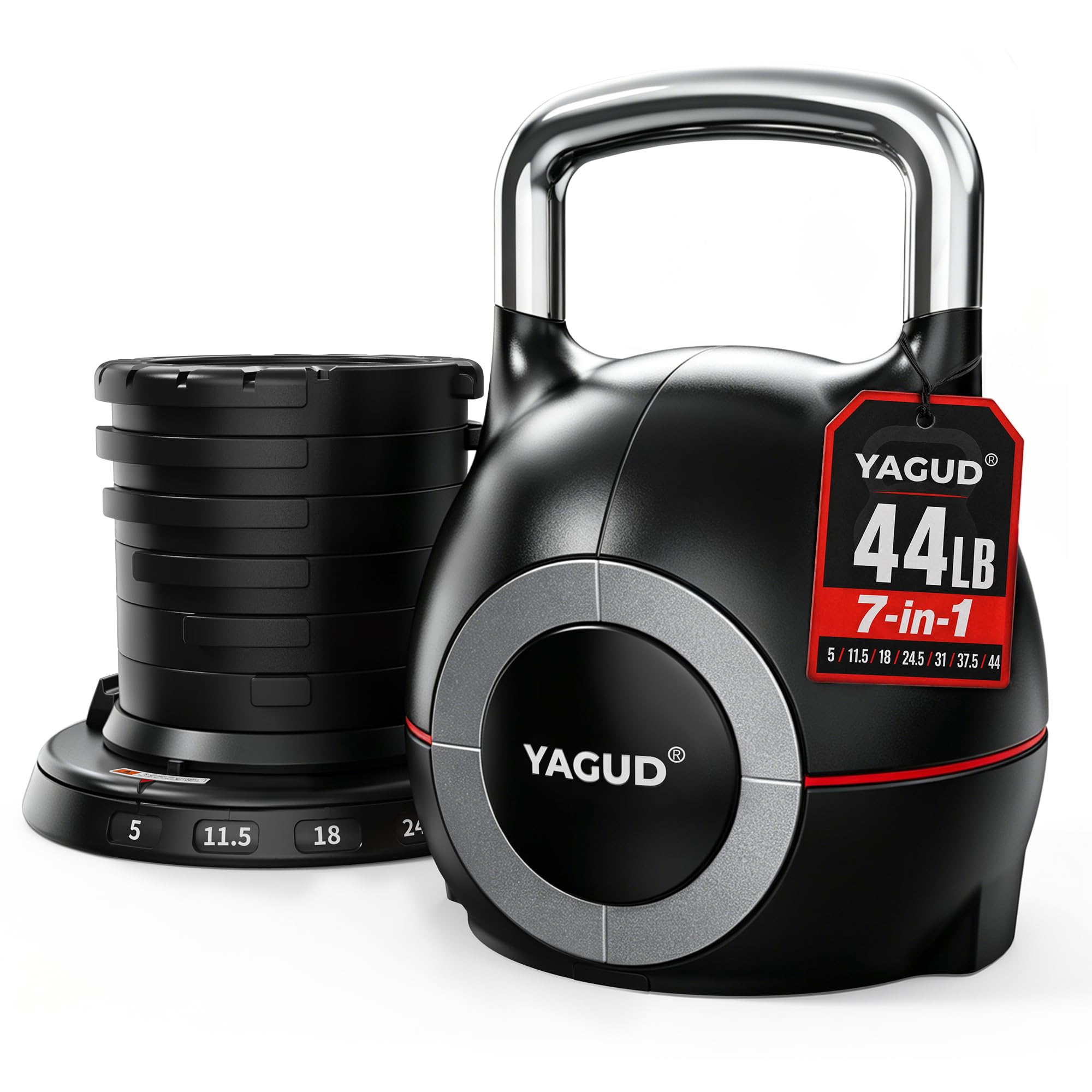 Photo 1 of Yagud Adjustable Kettlebell - 44lbs, 7 Levels