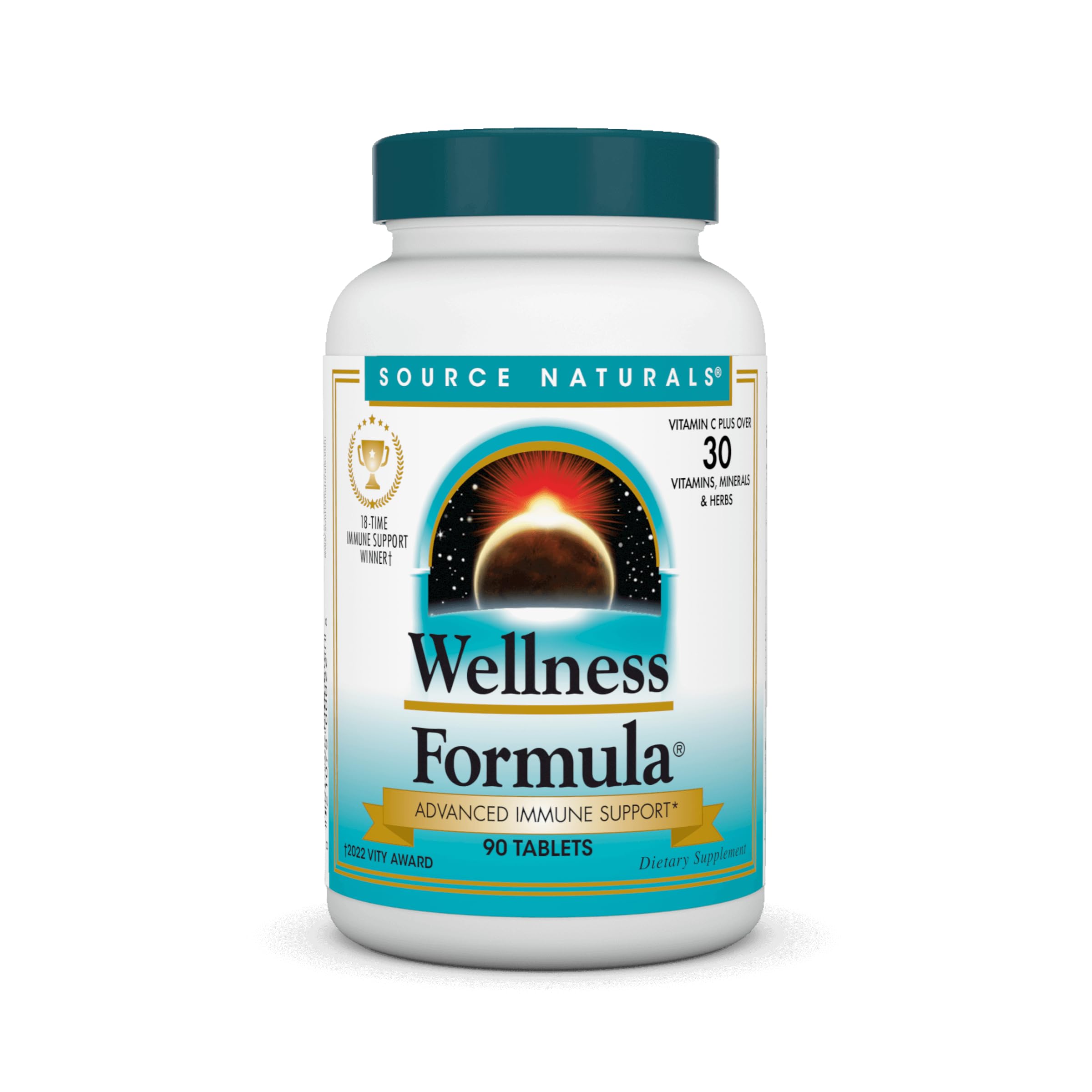Source Naturals Wellness Formula, Advanced Immune Support - 90 Tablets 90 Count (Pack of 1)