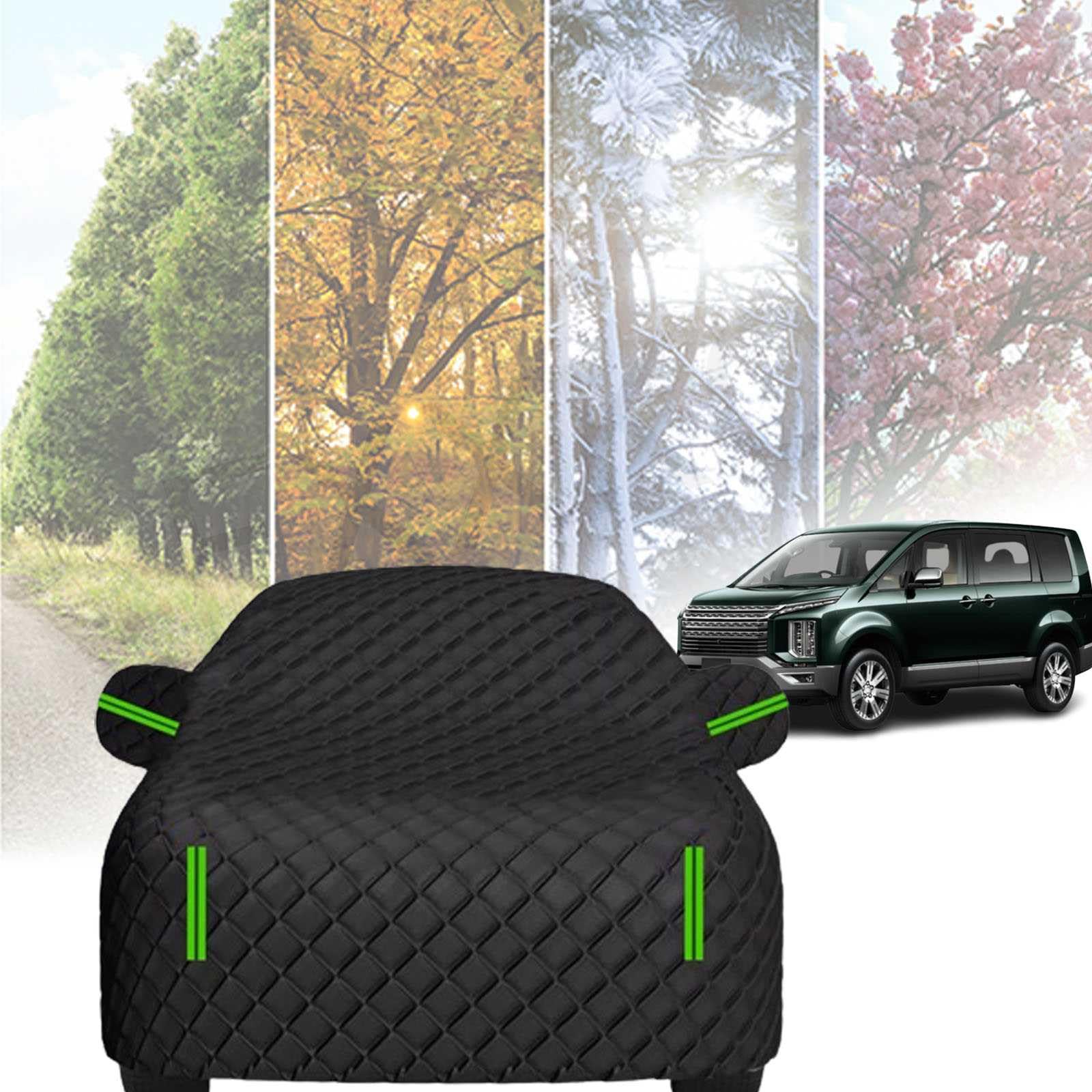 Amazon.co.jp: 【2024年製】自動車カバー 専用 三菱 デリカD:5 対応用 