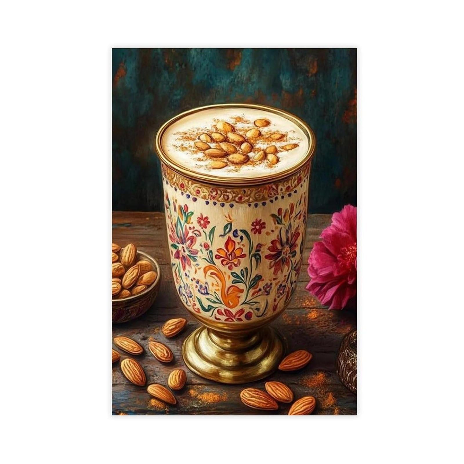 QOTOPGPG Thandai Art Print Canvas Poster Wall Art Decor Print Picture Paintings for Living Room Bedroom Decoration 08x12inch(20x30cm)