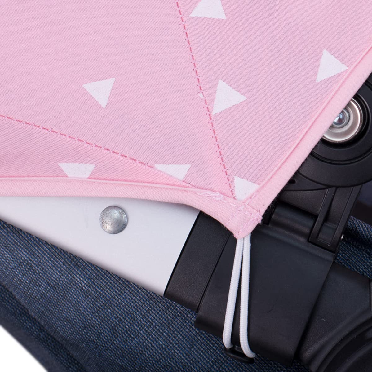 JYOKO KIDS Capota de algodón compatible con Bugaboo Donkey (Pink Sparkles)
