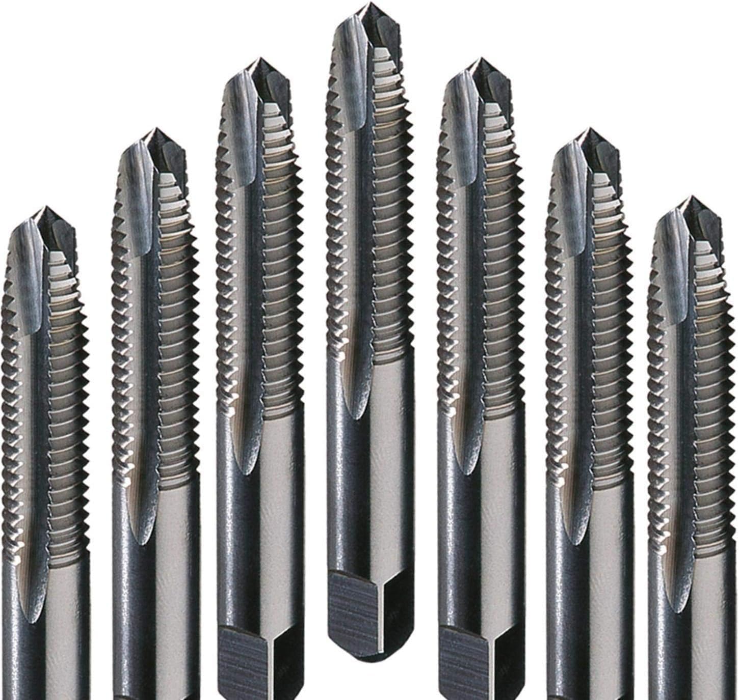 Dormer E268M50X1.5 Series E268 HSS-E-PM Straight Flute Machine Tap Metric Fine with Bright Finish, DIN374 Standard, MF50 x 1.50 mm Thread, 190 mm Length