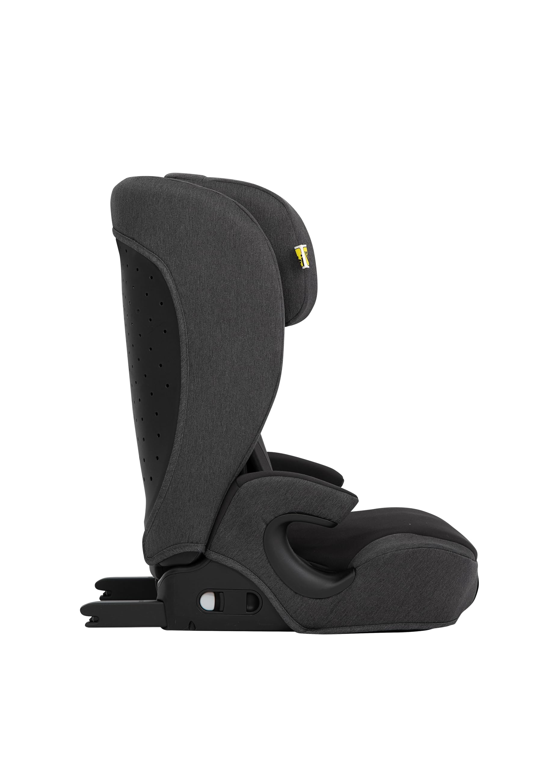 Graco Energi i-Size R129 fotelik samochodowy 2 w 1, z oparciem z ISOFIX i Top Tether od 76 do 150 cm (15 miesięcy do ok. 12 lat), kolor Midnight