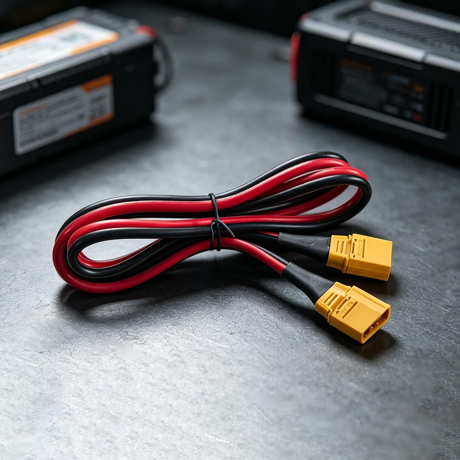 XT90H - Cable macho-macho, 10 AWG, cobre estañado, PVC, 5 metros