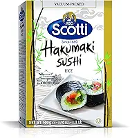 Scotti 201019 Arroz Hakumaki para Sushi, 500 G