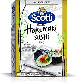 Scotti 201019 Arroz Hakumaki para Sushi, 500 G