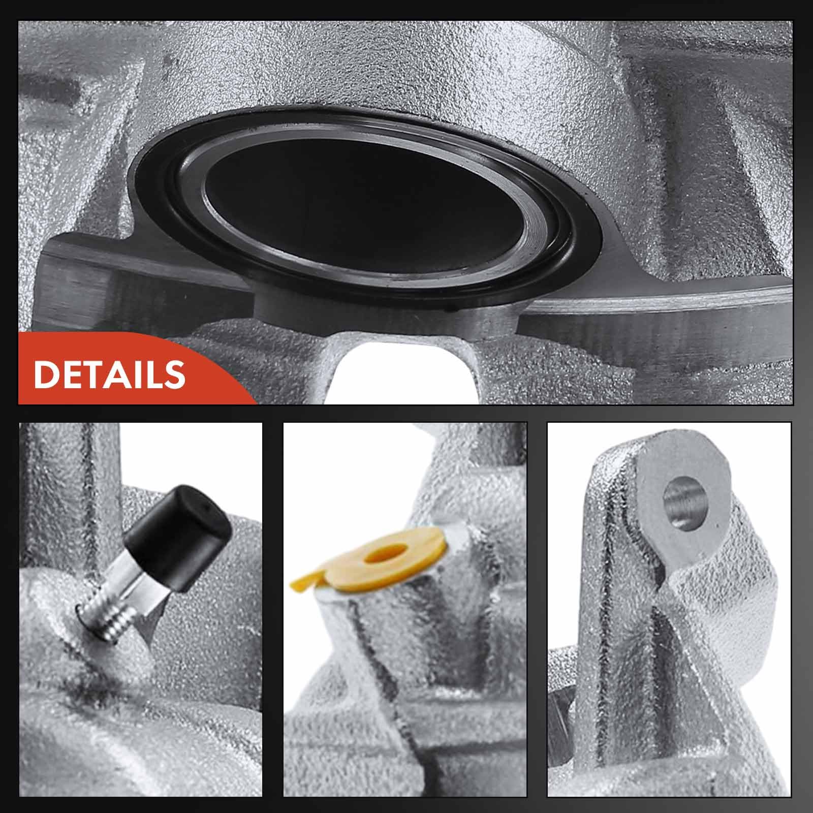 Frankberg Pinza Freno Anteriore Destra Compatibile con C2 JM C3 I FC FN C4 I LC DS3 SA Xsara N1 206 CC 2D 208 I CA CC 307 SW 3H Replace# 343197