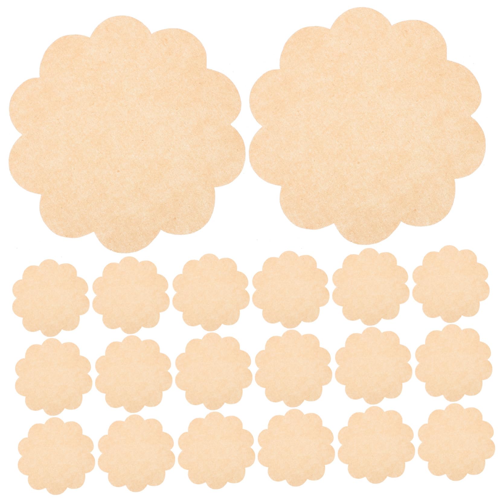 AUTSUPPL 500pcs Sandwich Paper Baking Paper Food Wrap Sheets Greaseproof for Cakes Chips French Fries