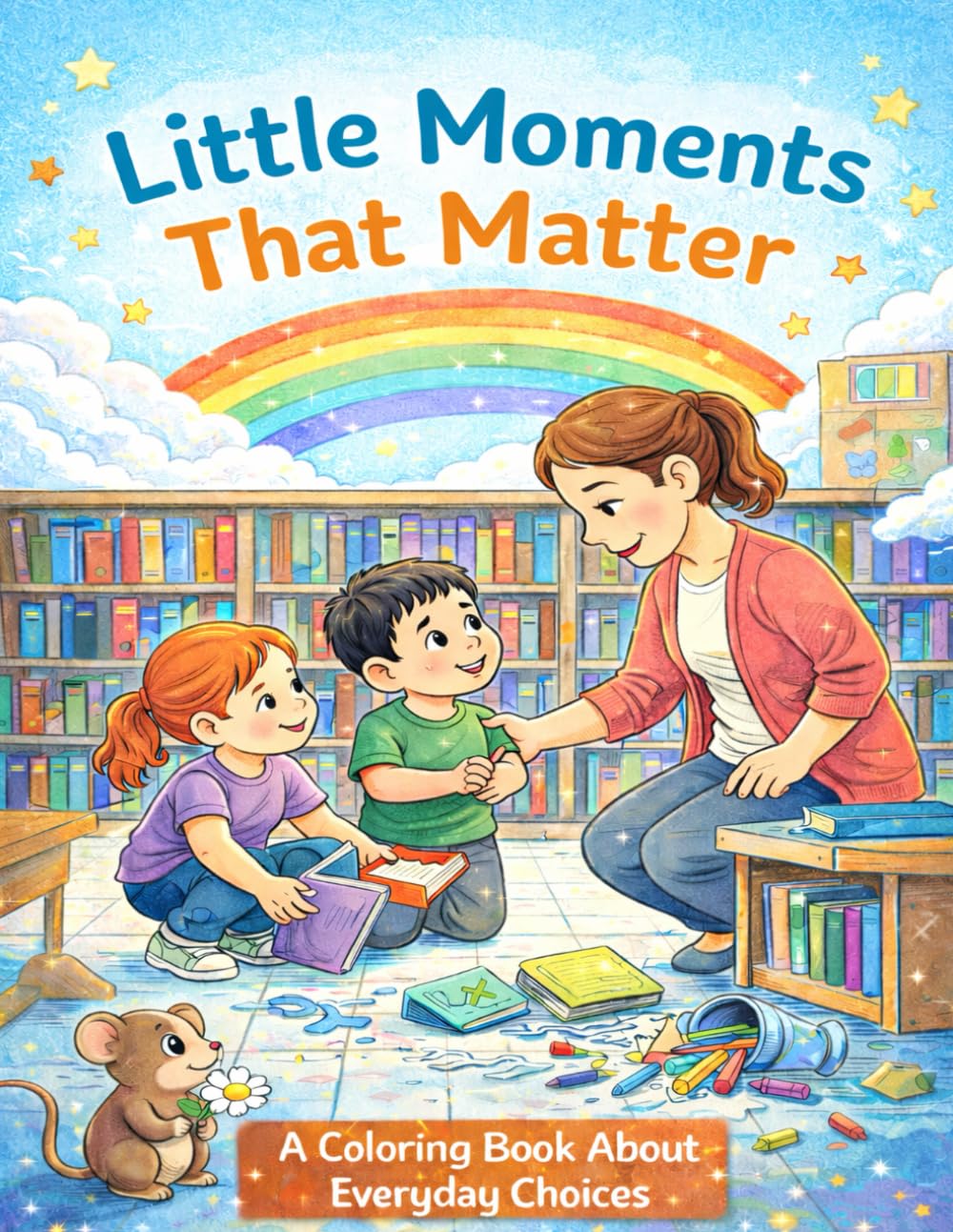 Little Moments That Matter: A Coloring Book About Everyday Choices