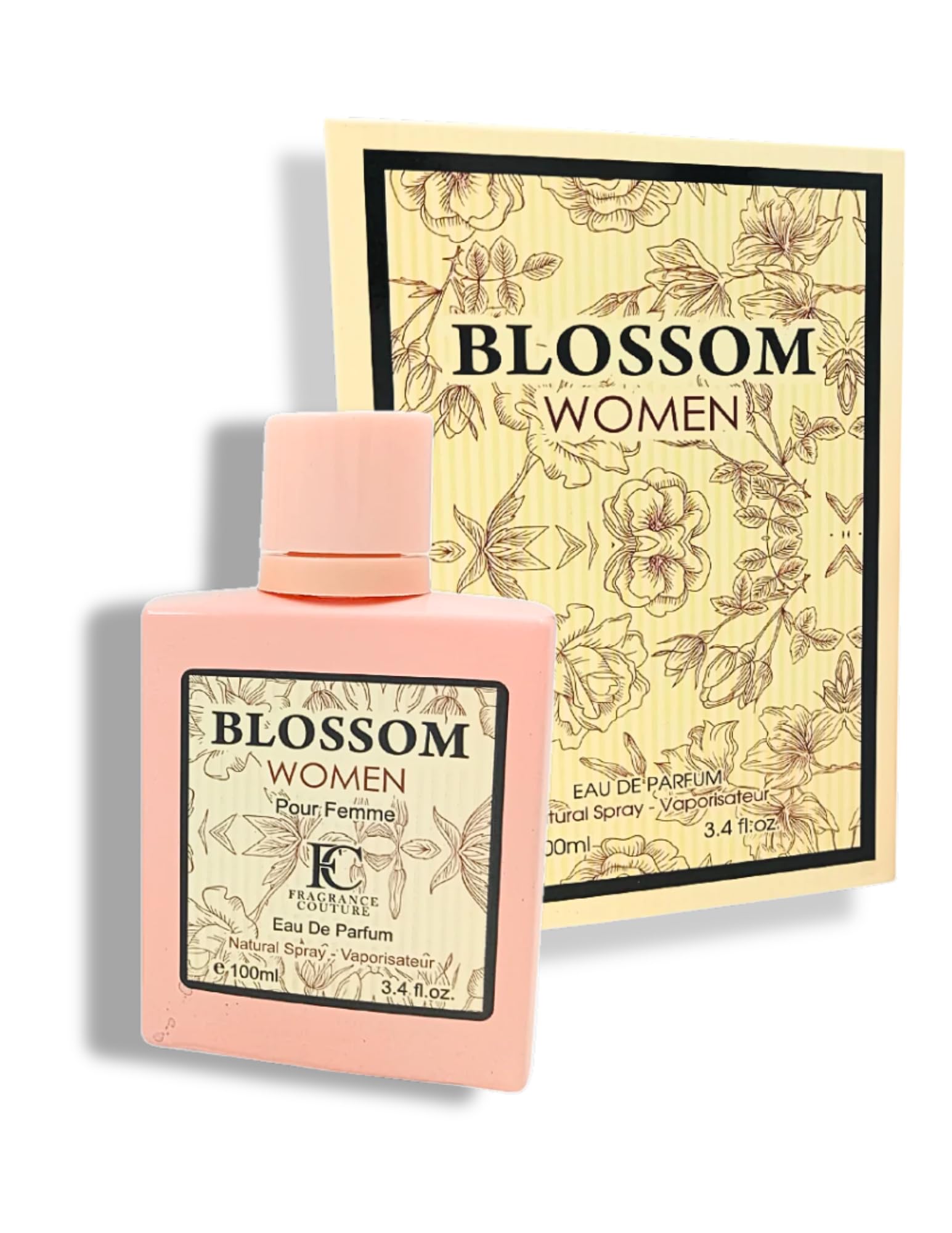 Blossom pour Femme Eau de Parfum 3.4 Fl. Oz Floral fragrance for women.