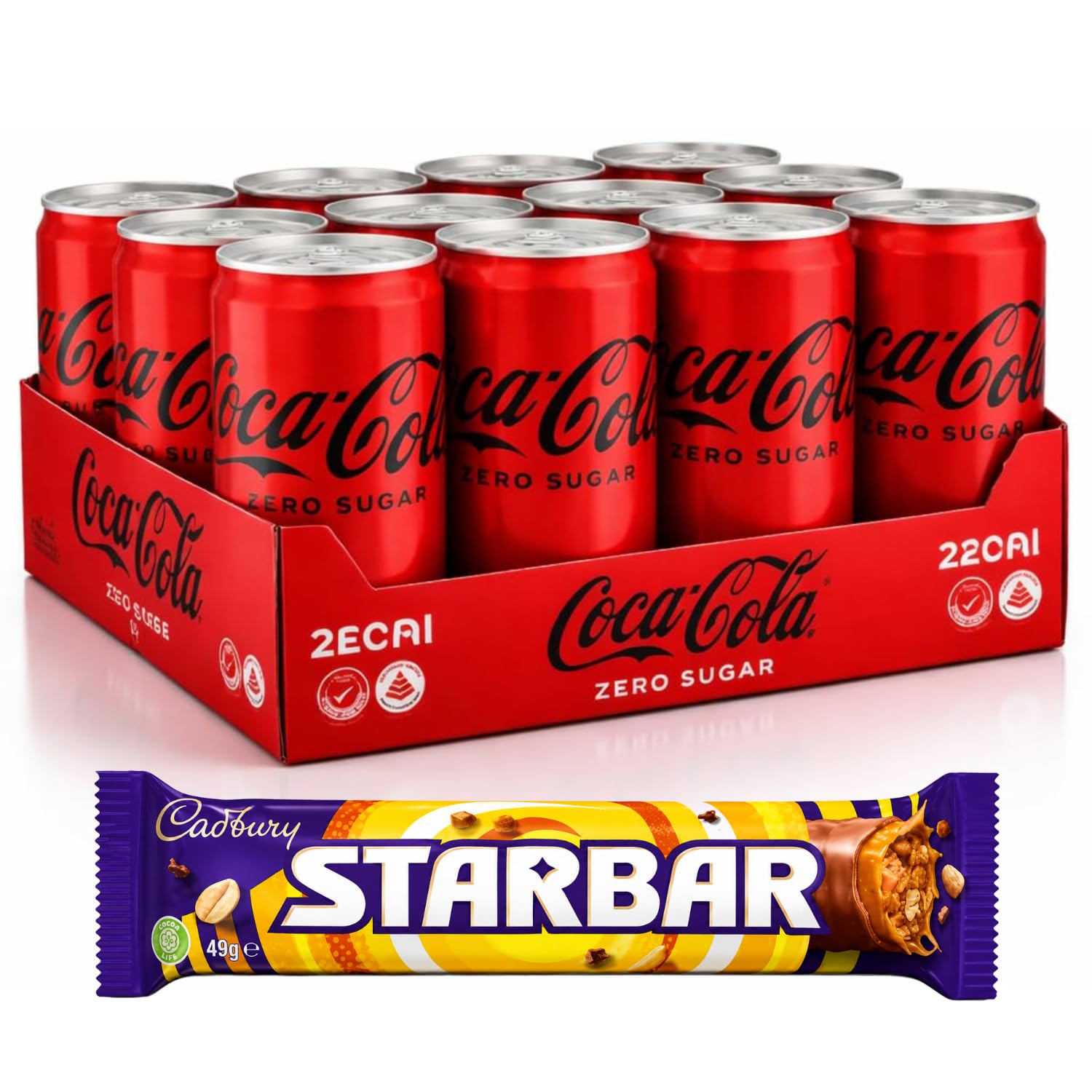 COCA COLA - Zero Sugar Soft Drink Cans (320ml x 12 Pack) By COUGAR | Refreshing Carbonated Beverage with Classic Cola Taste | No Sugar No Calories Drink for Parties, Meals & Daily Refreshment – (Imported-Malaysia)-picture-29