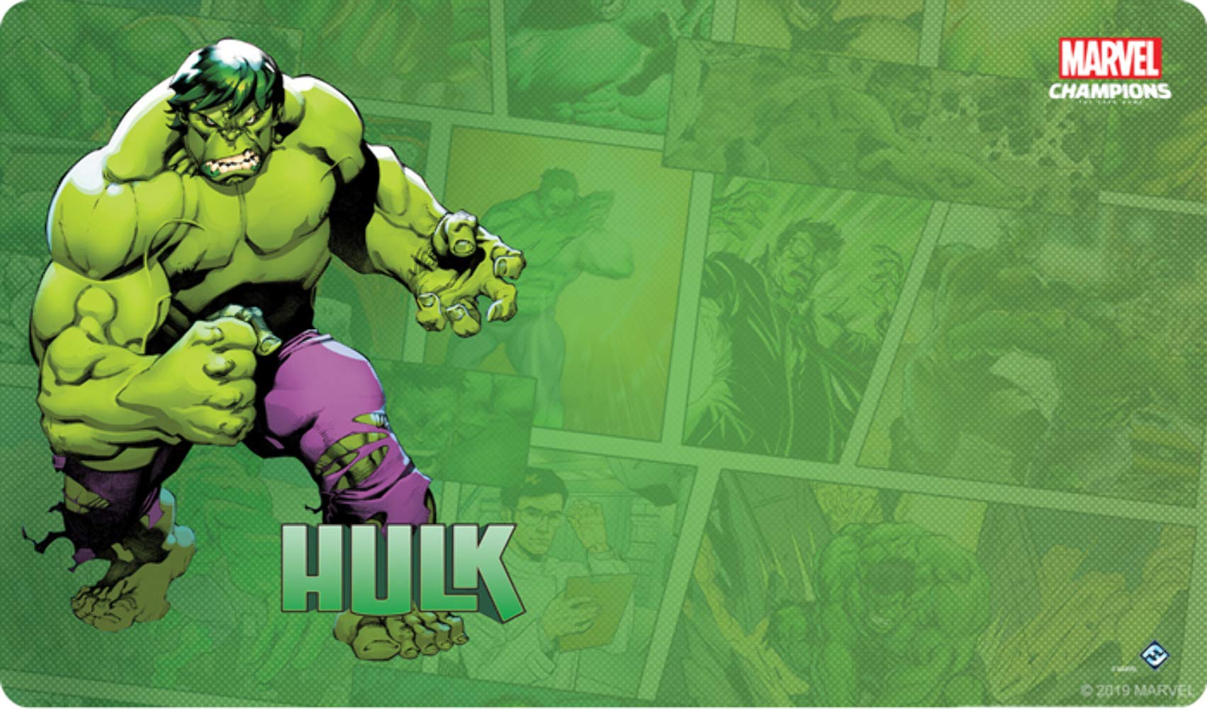 Amazon.com: Fantasy Flight Games Marvel: Hulk Game Mat : Toys & Games