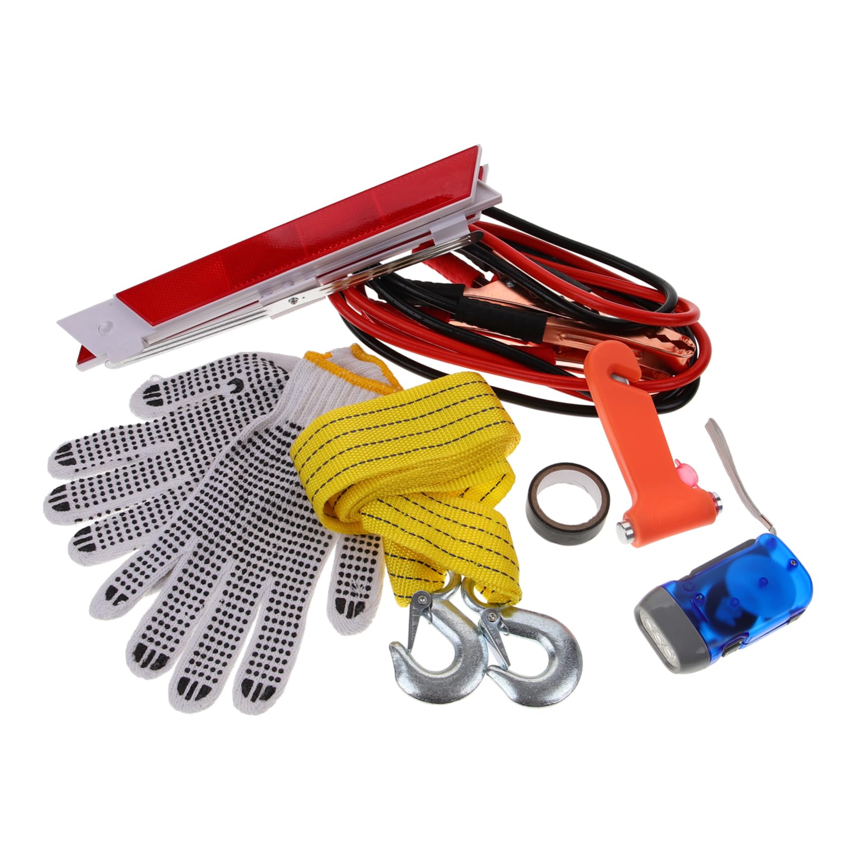 Auto Pannenwerkzeugset 1 Satz Abs Gummi Metall Cloth Fahrzeugzubehör
