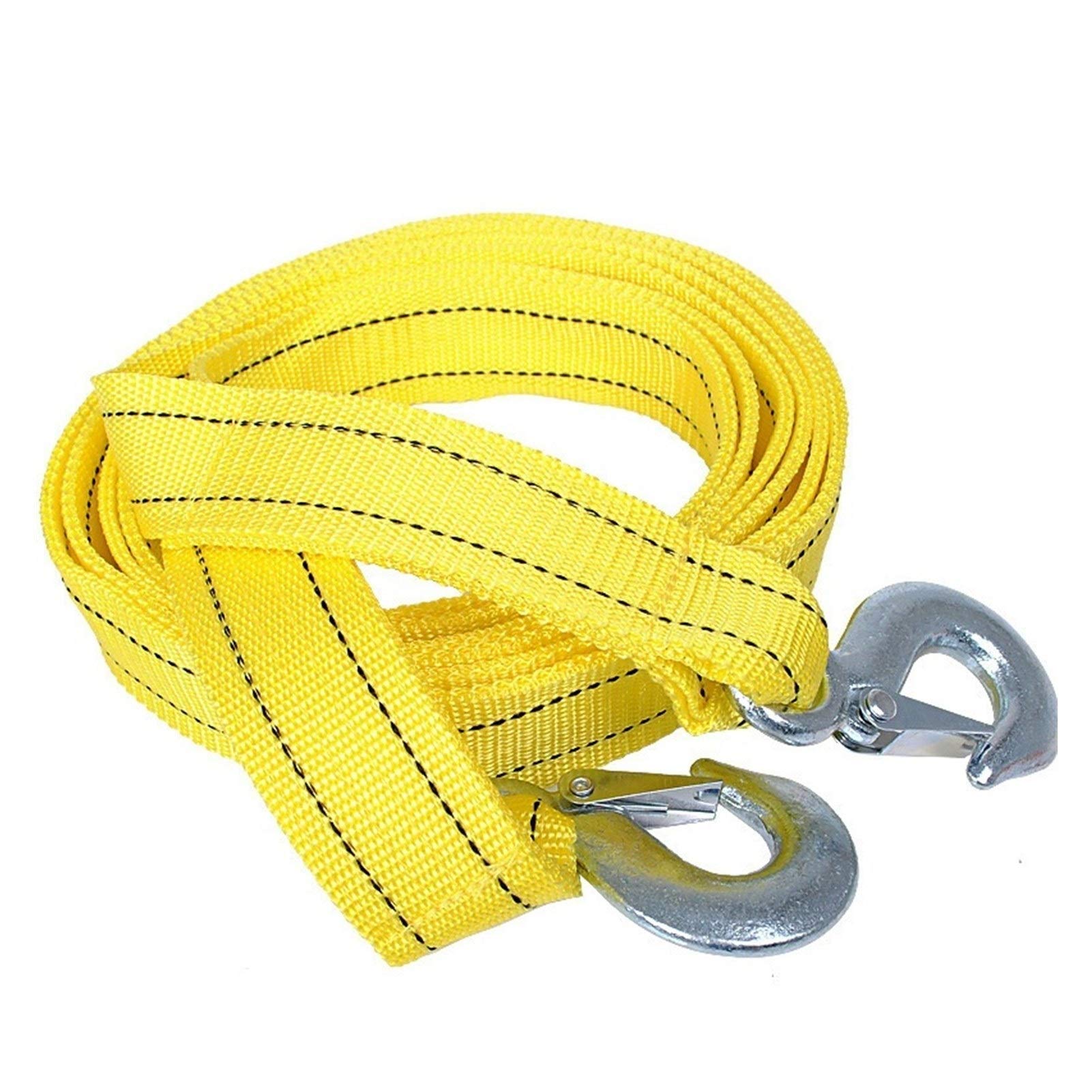 Cuerda de cabrestante, Cuerda 5 Ton 4 Medidor de remolque for camiones Snatch correa fuera de la carretera de remolque Cuerdas de remolque torno de cable de tracción de la correa de coches,Resistenci
