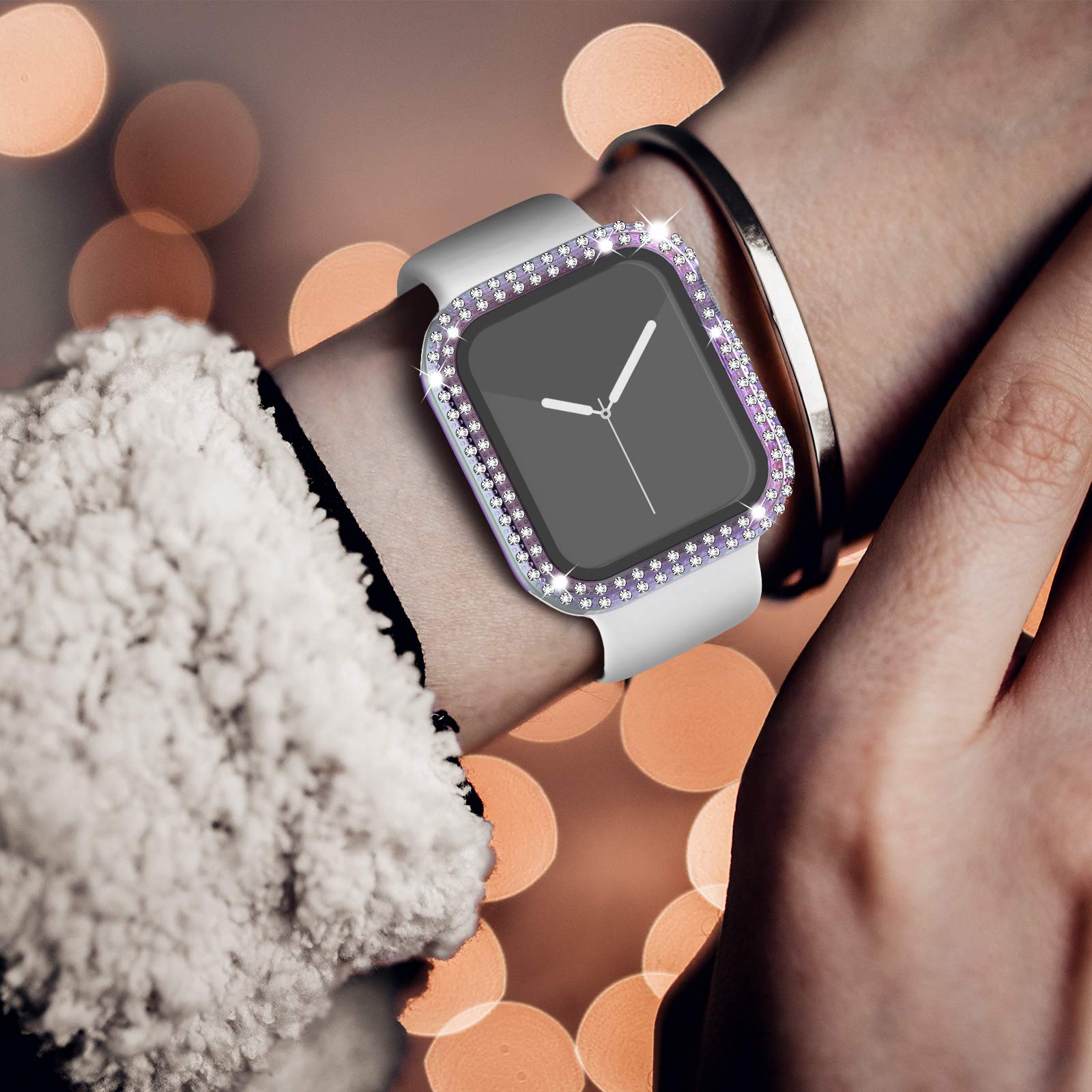 シリーズ1/2/3用■鬼キラキラカスタムカスタムカバー42mm用 Apple Watch - シリーズ1/2/3用□鬼キラキラカスタムカスタムカバー
