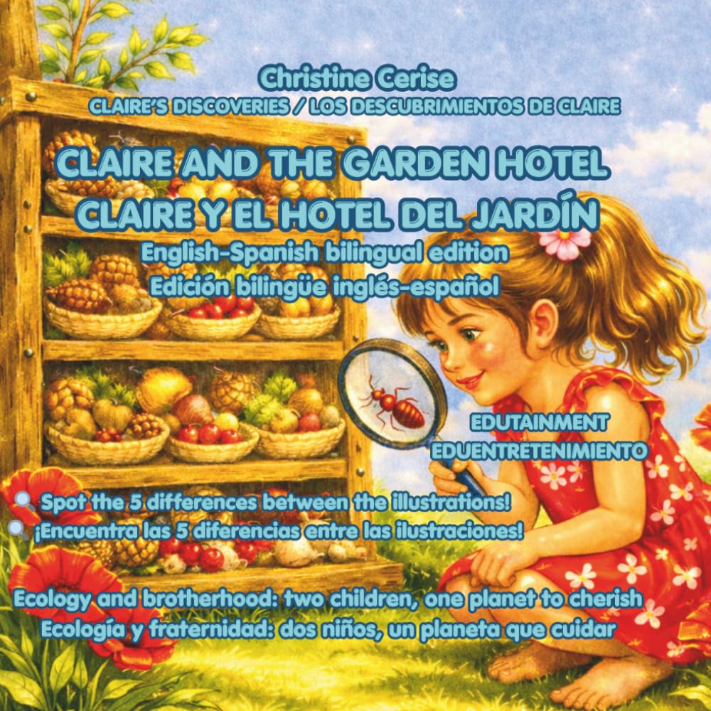 CLAIRE AND THE GARDEN HOTEL CLAIRE Y EL HOTEL DEL JARDÍN - Bilingual edition EN-SP: Ecology and brotherhood: two children, one planet to cherish / ... Discoveries — Bilingual Edition EN-ES)