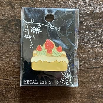 ピンズ・ピンバッジ・缶バッジ cake Amazon | ピンバッジ ケーキ スイーツ ピンバッチ ピンズ | バッジ