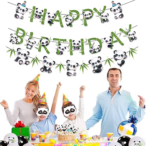 Vista 297 de Zwiebeco Decoración de fiesta de feliz cumpleaños, banderín, guirnalda de banderines, kit de abanico de papel para niños, Capitán América