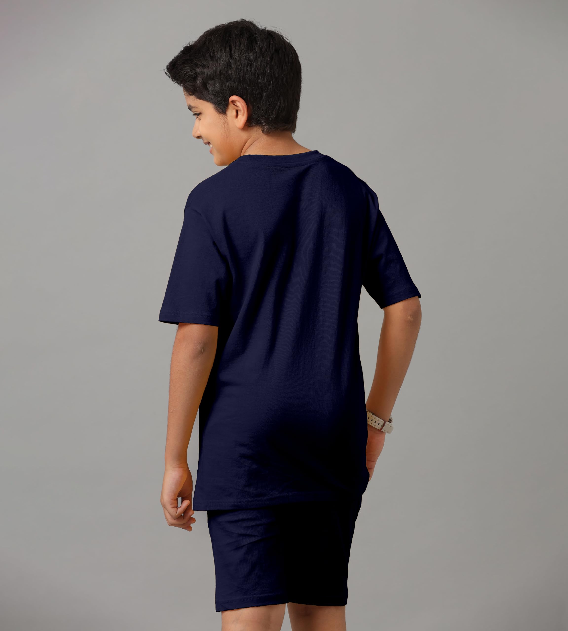 KYDA KIDS 100% puro cotone, maglietta e pantaloncini stampati per ragazzi
