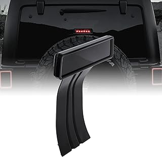 TRUE MODS Third Brake Light Replacement For Jeep Wrangler JK LED Tail Light [Smoked Lens] 3rd Brake Light Compatible with Jeep Wrangler JK Accessories 2007-2018