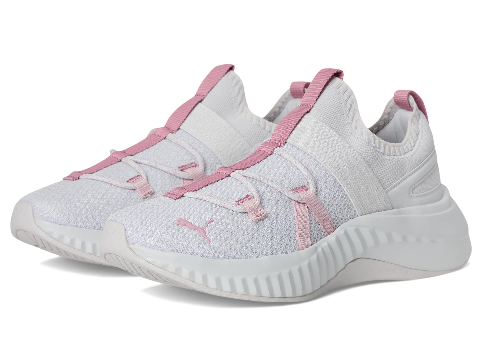 puma Women's Softride Sera Slip on Cross Training Shoes, Feather Gray-poised Pink-mauve Mist, 7.5-picture-20