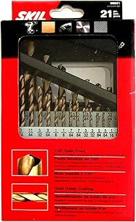 Skil 21-Pack Gold Oxide Twist Drill Bit Set #98021