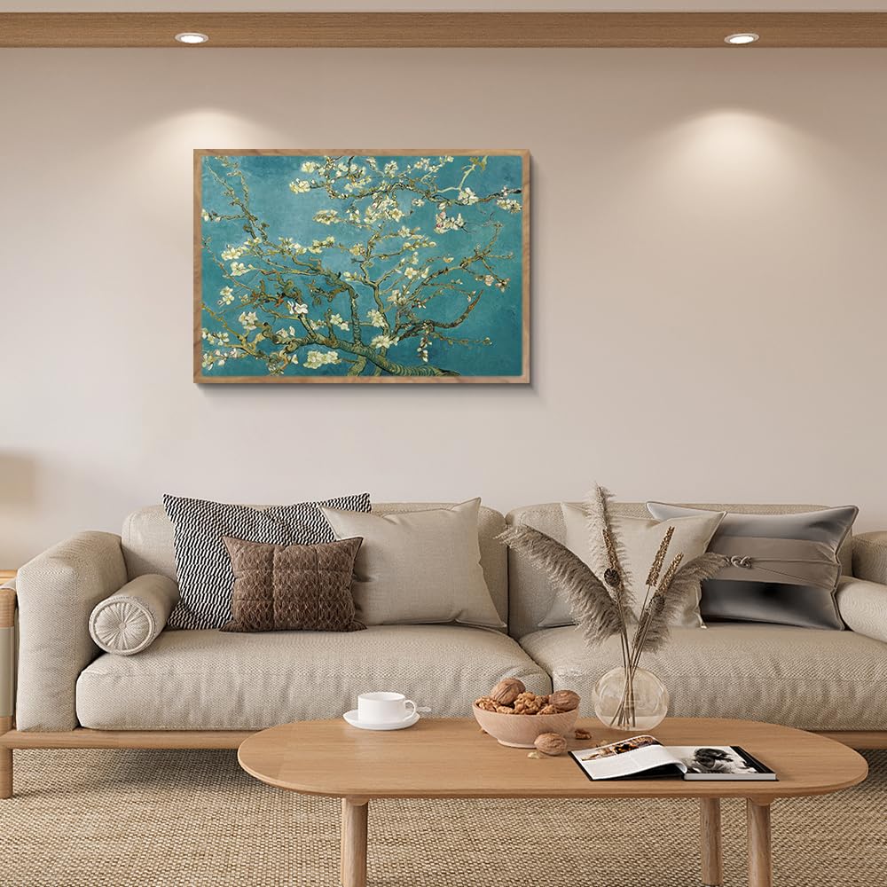 Amazon.co.jp: ゴッホ「花咲くアーモンドの木の枝」阪画屋 アート