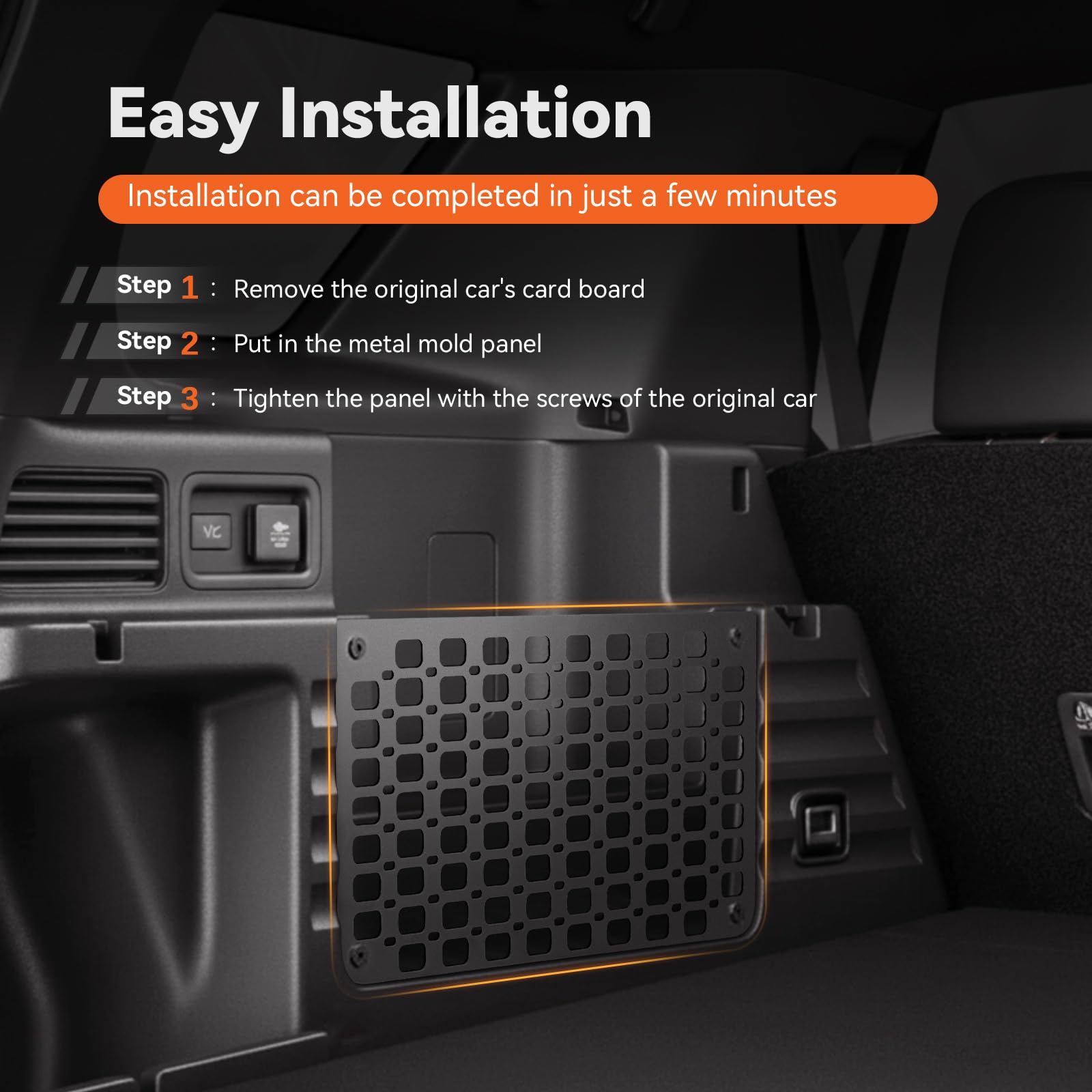 Amazon.com: DXGTOZA Molle Panel for 2026 Honda Passport,Trunk