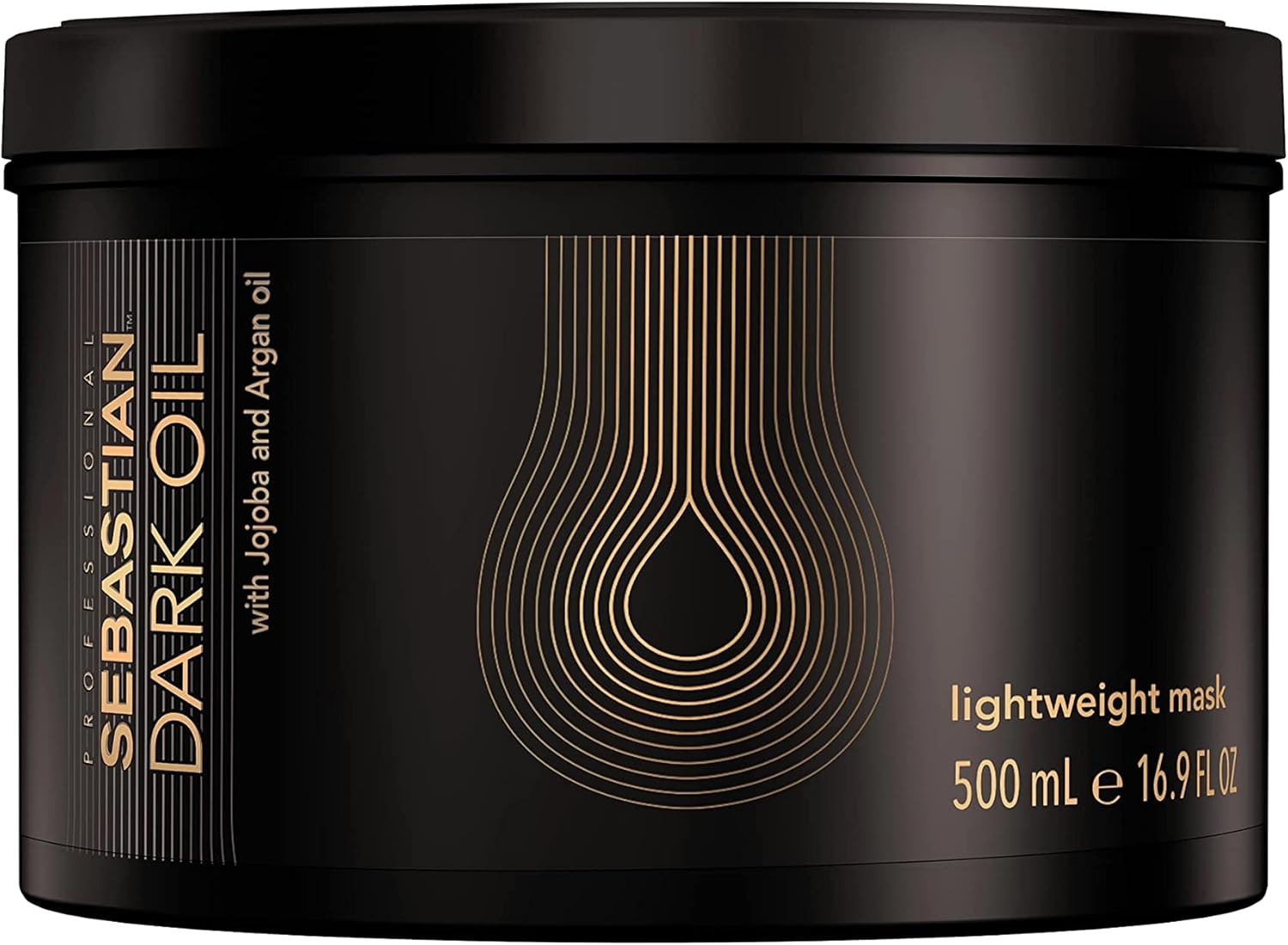 Sebastian Professional Dark Oil Lightweight Mask | Smoothen & Nourish | Add Natural Body | For All Hair Types