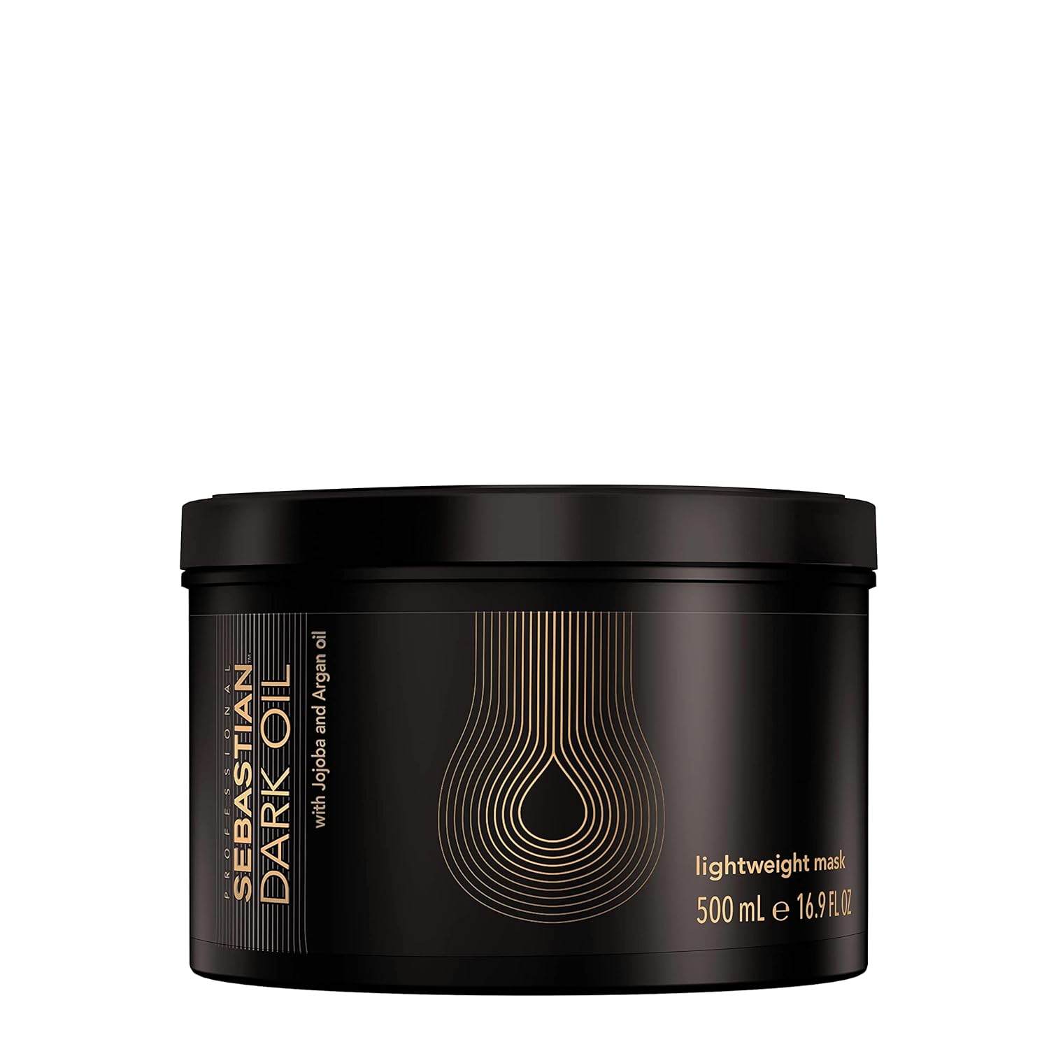 Sebastian Professional Dark Oil Lightweight Treatment Mask | Nourishing Blend of Natural Oils for 3x Smoother Hair