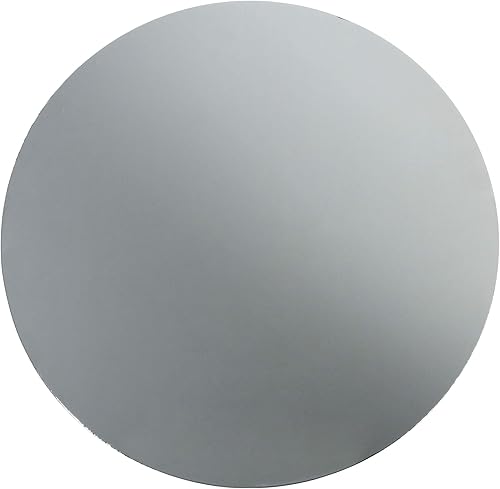 Darice Espejo redondo de cristal de 7 pulgadas