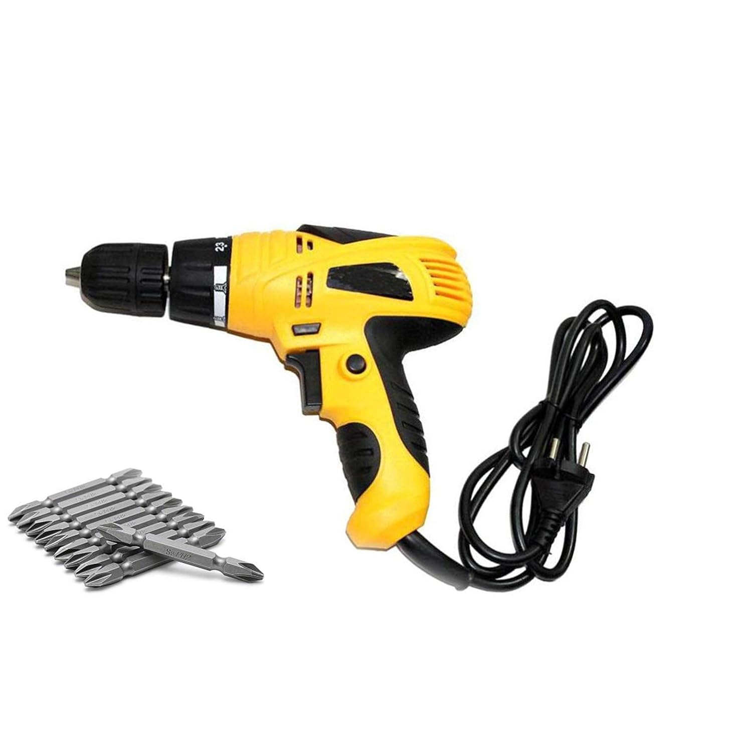Torque Setting Facility 10mm Drywall 360 Degree Screw Gun with Spindle