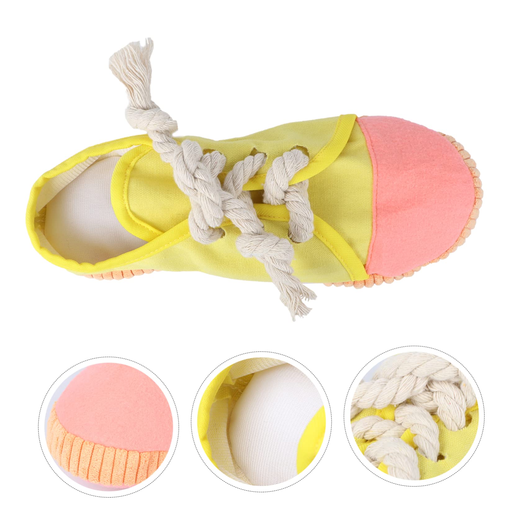 YARNOW 3pièces Jouet à Mâcher pour Chien Forme De Jouet Éducatif pour Chiens pour Grincement Nettoyage Dents