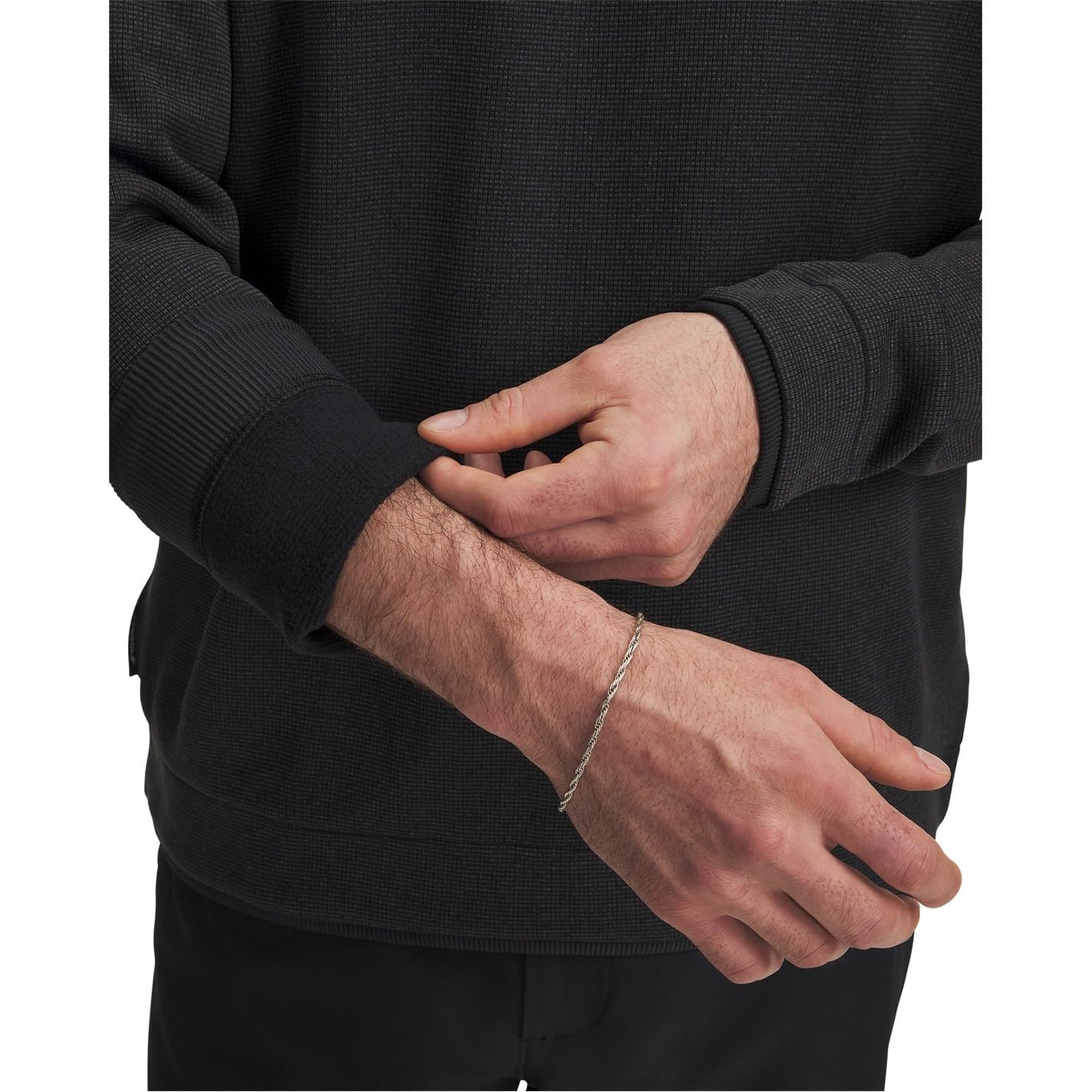 Under Armour Maglione uomo in pile, girocollo