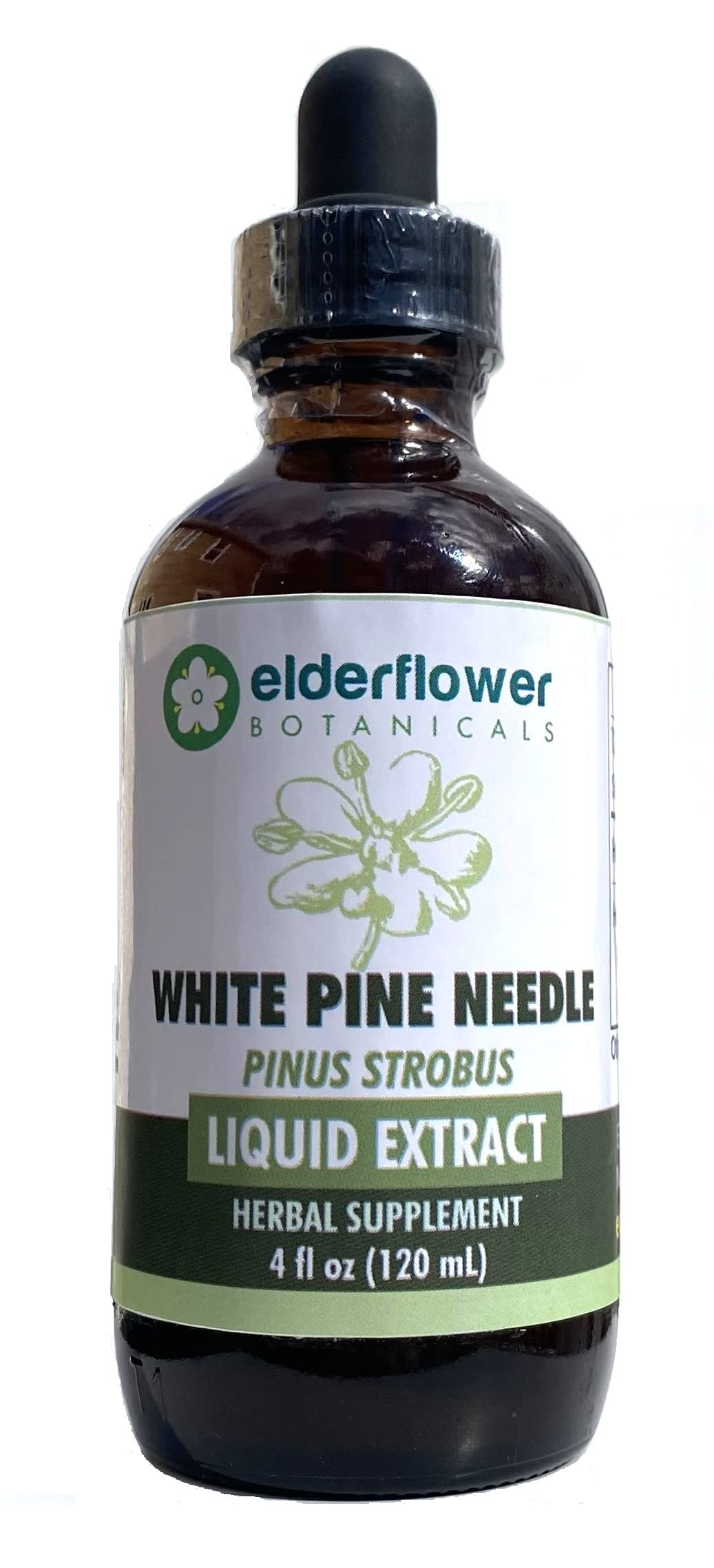White Pine Needle Extract, Organic Tincture, Shikimic Acid, Pinus Strobus (4 Fl Oz)