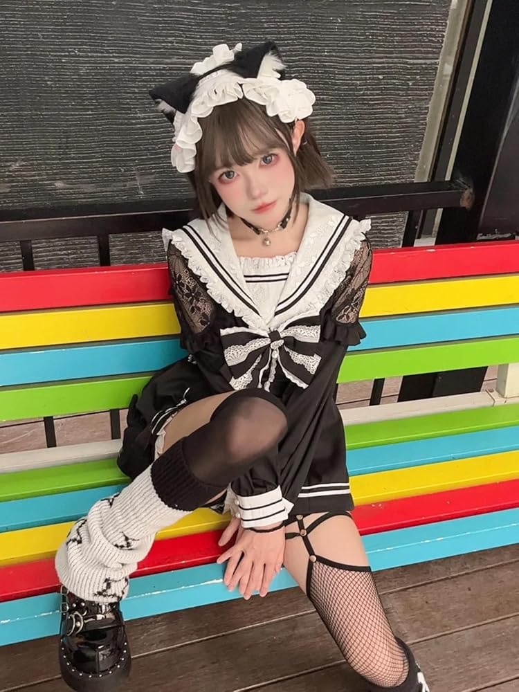 イロリ Amazon.co.jp: [ZYOOFOV] 地雷系 ワンピース レディース