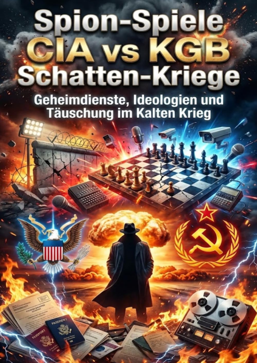 Spion-Spiele: CIA vs KGB Schatten-Kriege: Geheimdienste, Ideologien und Täuschung im Kalten Krieg
